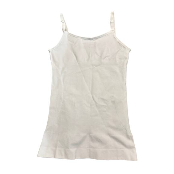 NWT Empetua Shapermint Scoop Neck Cami Size White Shapewear Adjustable - Picture 3 of 6